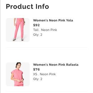 Figs Rafaela Top + 2 pr Lola pant BUNDLE